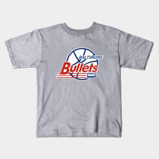 Original Baltimore Bullets Basketball 1963 Kids T-Shirt